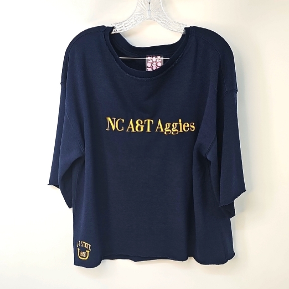 FP Movement NC A&T AGGIES Soft Sweatshirt Blue & Yellow Sz:Medium - Picture 1 of 9